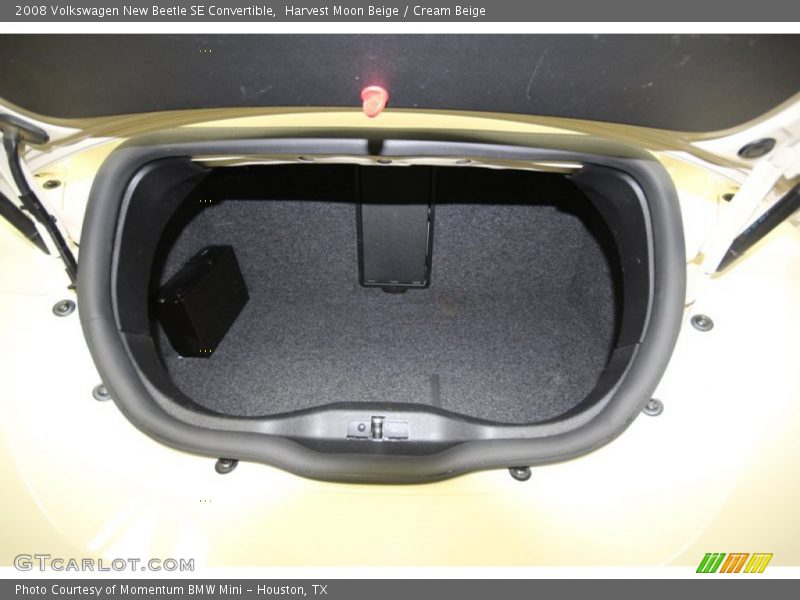 Harvest Moon Beige / Cream Beige 2008 Volkswagen New Beetle SE Convertible