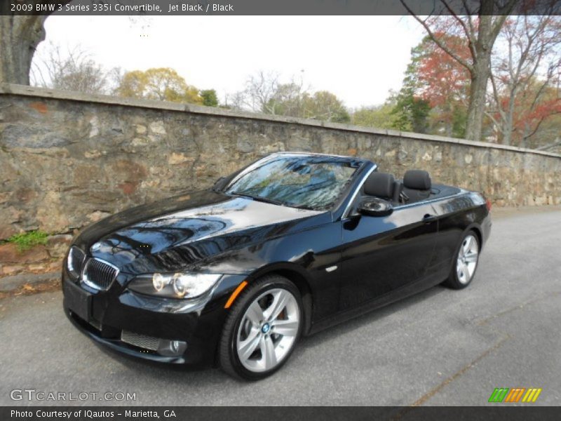 Jet Black / Black 2009 BMW 3 Series 335i Convertible