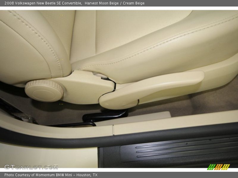 Harvest Moon Beige / Cream Beige 2008 Volkswagen New Beetle SE Convertible