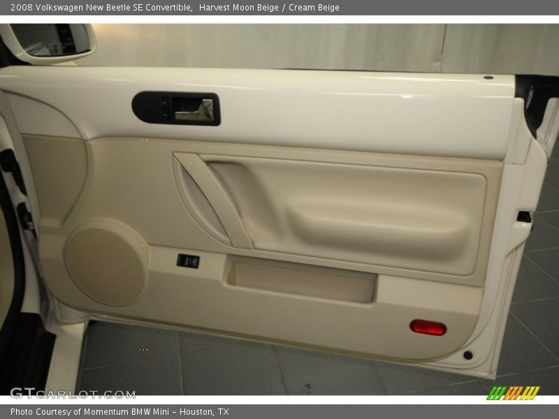 Harvest Moon Beige / Cream Beige 2008 Volkswagen New Beetle SE Convertible