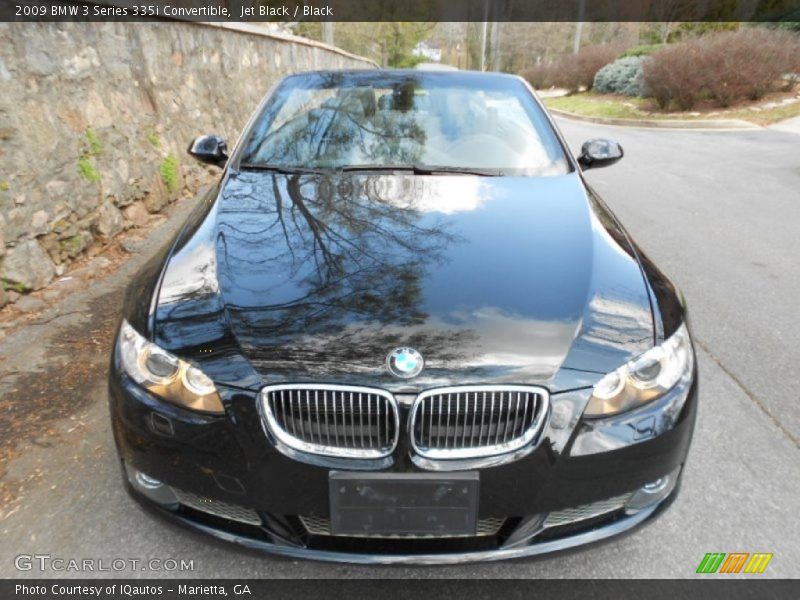Jet Black / Black 2009 BMW 3 Series 335i Convertible