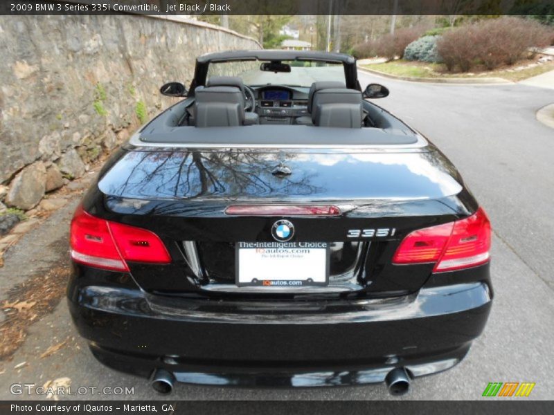 Jet Black / Black 2009 BMW 3 Series 335i Convertible