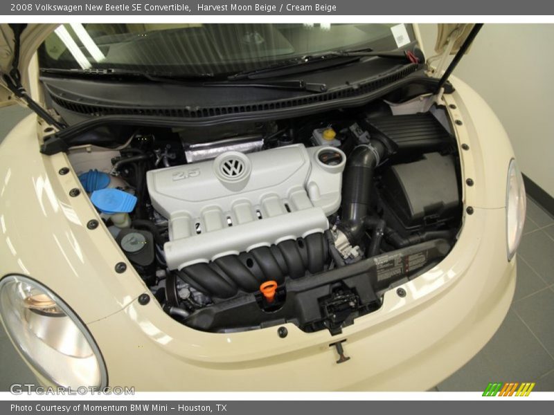Harvest Moon Beige / Cream Beige 2008 Volkswagen New Beetle SE Convertible