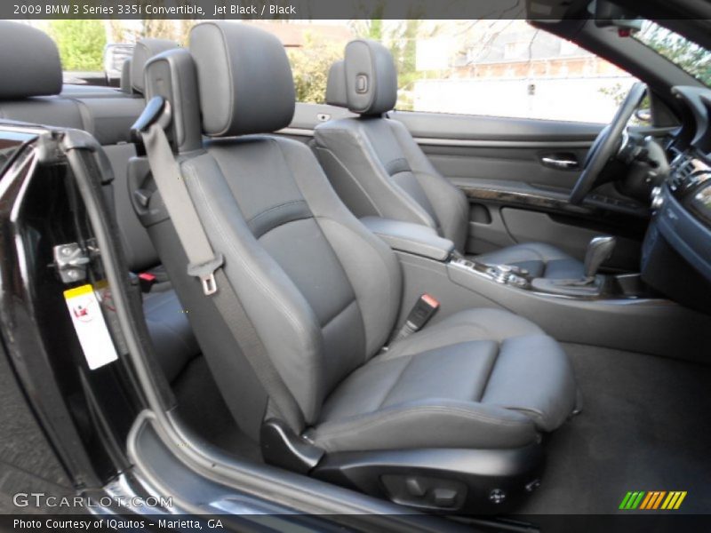 Jet Black / Black 2009 BMW 3 Series 335i Convertible