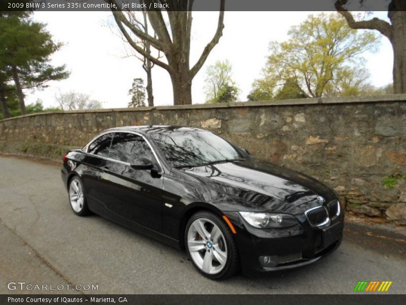 Jet Black / Black 2009 BMW 3 Series 335i Convertible