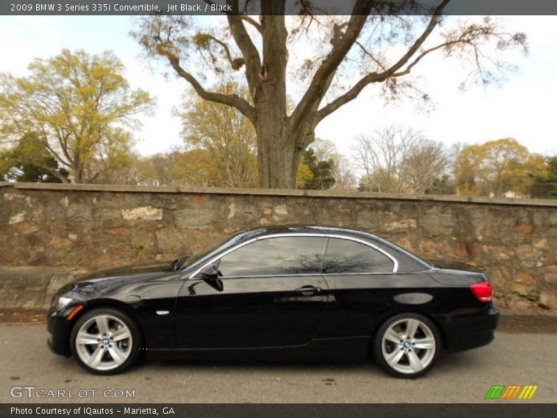 Jet Black / Black 2009 BMW 3 Series 335i Convertible