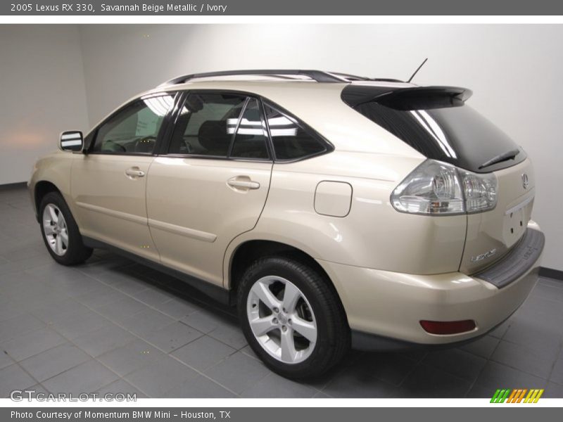 Savannah Beige Metallic / Ivory 2005 Lexus RX 330