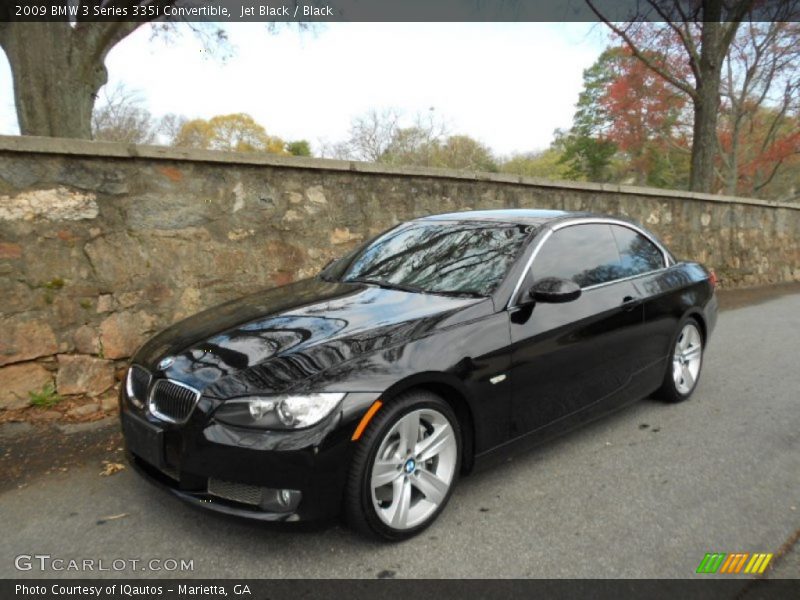Jet Black / Black 2009 BMW 3 Series 335i Convertible