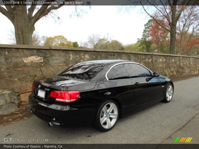 Jet Black / Black 2009 BMW 3 Series 335i Convertible