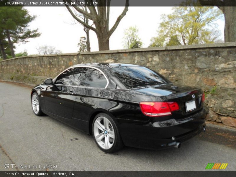 Jet Black / Black 2009 BMW 3 Series 335i Convertible
