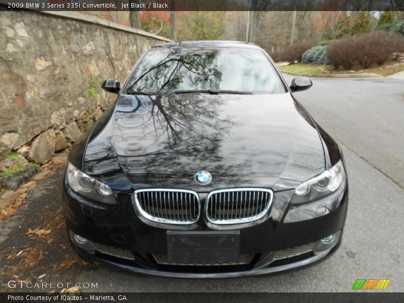 Jet Black / Black 2009 BMW 3 Series 335i Convertible