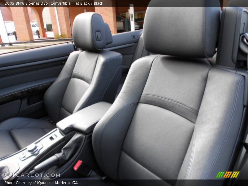 Jet Black / Black 2009 BMW 3 Series 335i Convertible