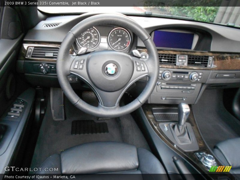 Jet Black / Black 2009 BMW 3 Series 335i Convertible