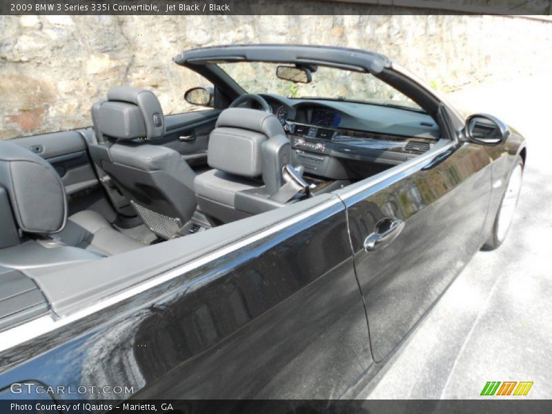 Jet Black / Black 2009 BMW 3 Series 335i Convertible