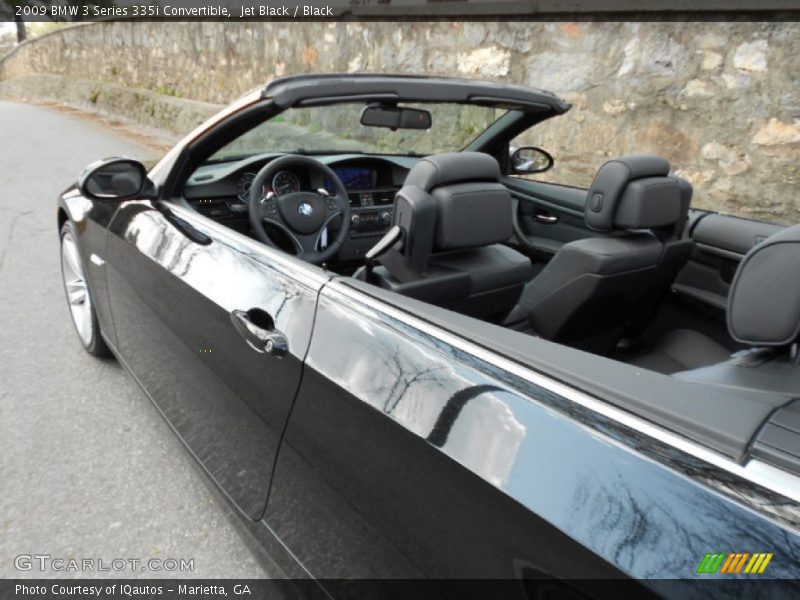 Jet Black / Black 2009 BMW 3 Series 335i Convertible