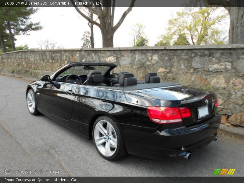 Jet Black / Black 2009 BMW 3 Series 335i Convertible