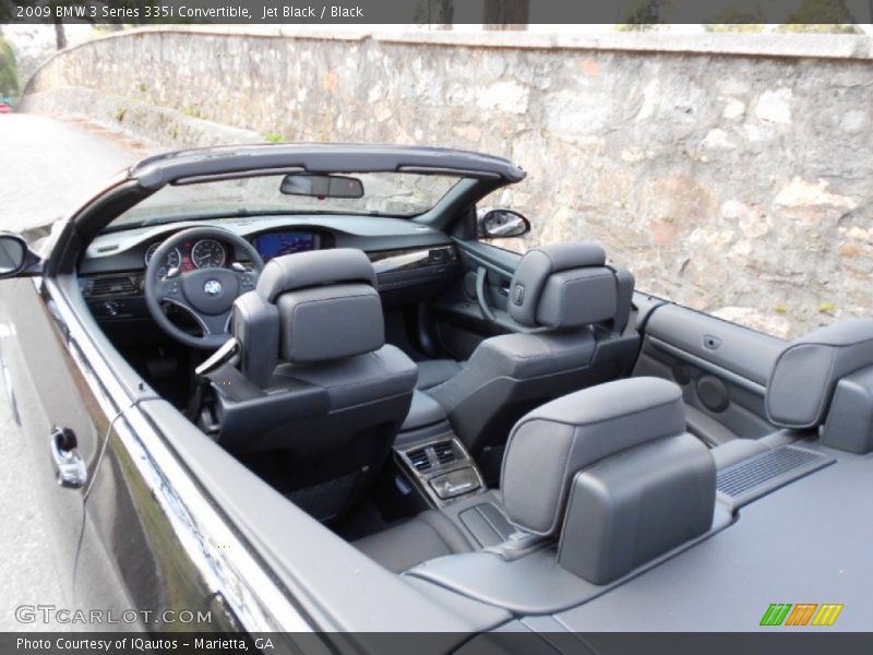 Jet Black / Black 2009 BMW 3 Series 335i Convertible