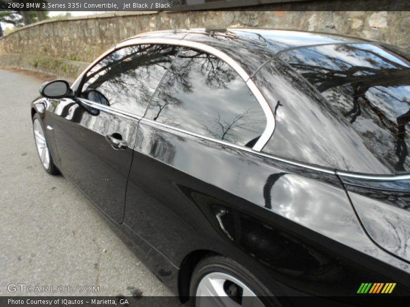 Jet Black / Black 2009 BMW 3 Series 335i Convertible