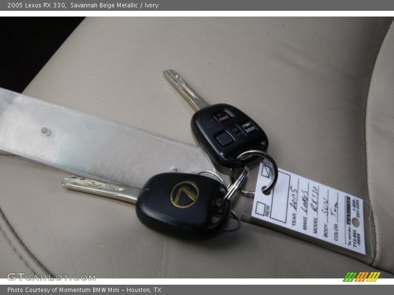 Savannah Beige Metallic / Ivory 2005 Lexus RX 330