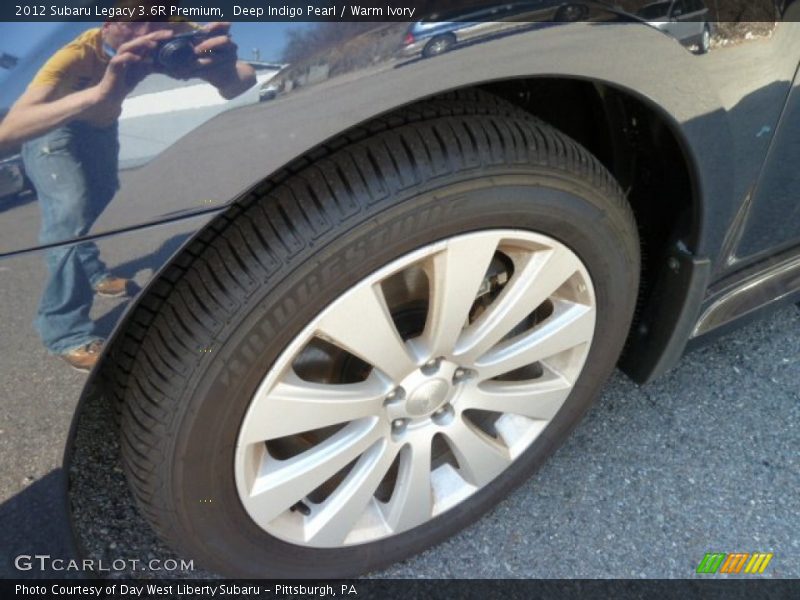 Deep Indigo Pearl / Warm Ivory 2012 Subaru Legacy 3.6R Premium
