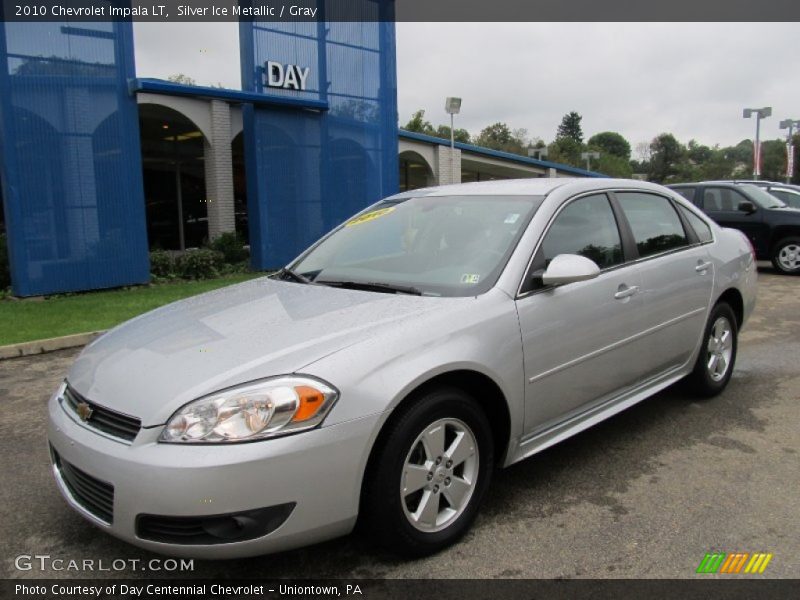 Silver Ice Metallic / Gray 2010 Chevrolet Impala LT