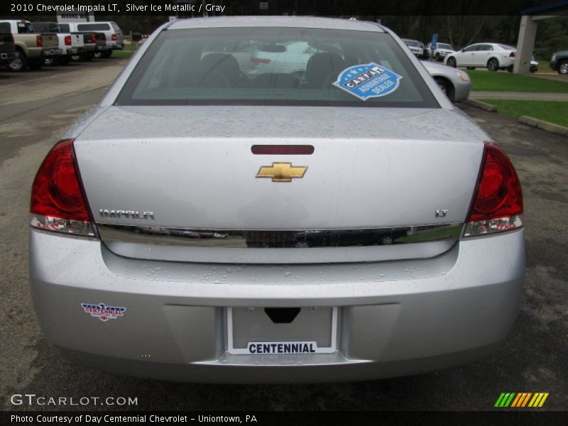 Silver Ice Metallic / Gray 2010 Chevrolet Impala LT
