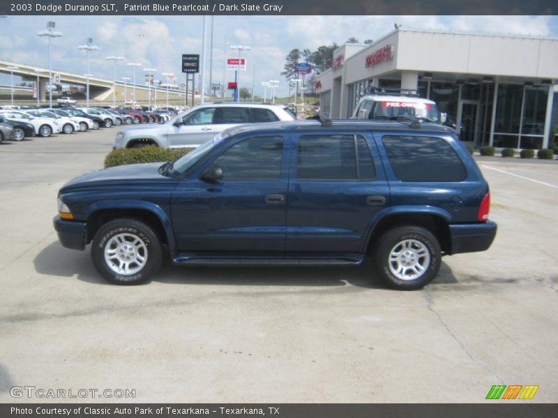 Patriot Blue Pearlcoat / Dark Slate Gray 2003 Dodge Durango SLT
