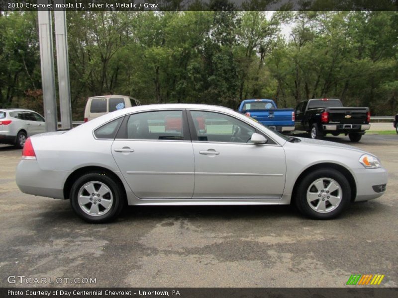 Silver Ice Metallic / Gray 2010 Chevrolet Impala LT