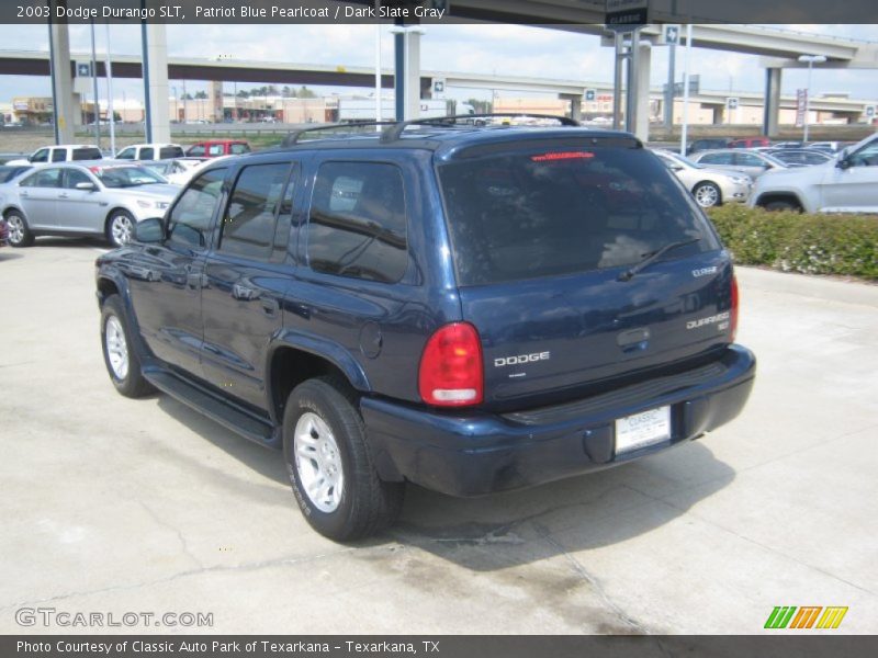 Patriot Blue Pearlcoat / Dark Slate Gray 2003 Dodge Durango SLT