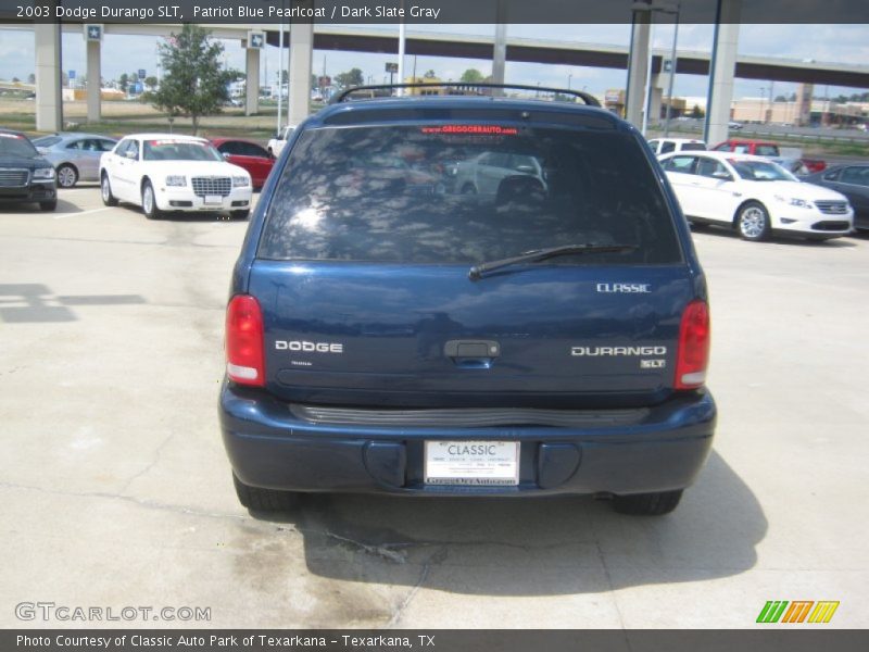 Patriot Blue Pearlcoat / Dark Slate Gray 2003 Dodge Durango SLT