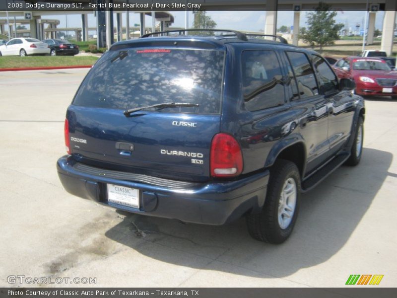 Patriot Blue Pearlcoat / Dark Slate Gray 2003 Dodge Durango SLT