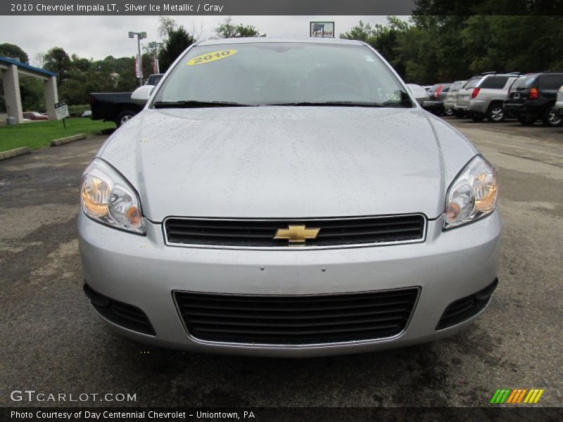 Silver Ice Metallic / Gray 2010 Chevrolet Impala LT