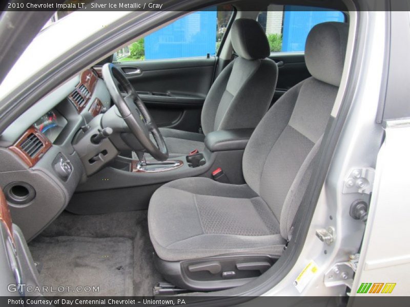 Silver Ice Metallic / Gray 2010 Chevrolet Impala LT