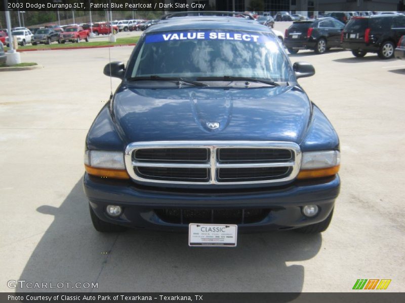 Patriot Blue Pearlcoat / Dark Slate Gray 2003 Dodge Durango SLT