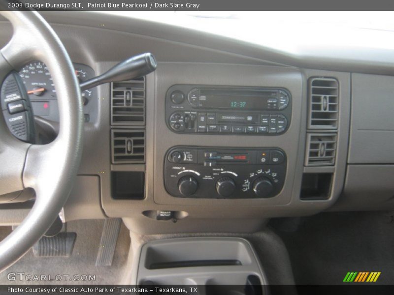 Patriot Blue Pearlcoat / Dark Slate Gray 2003 Dodge Durango SLT