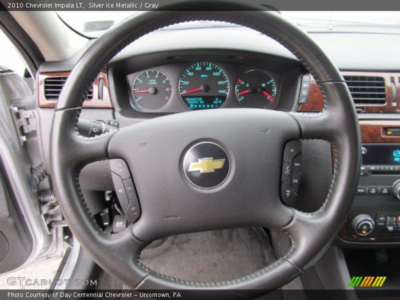 Silver Ice Metallic / Gray 2010 Chevrolet Impala LT