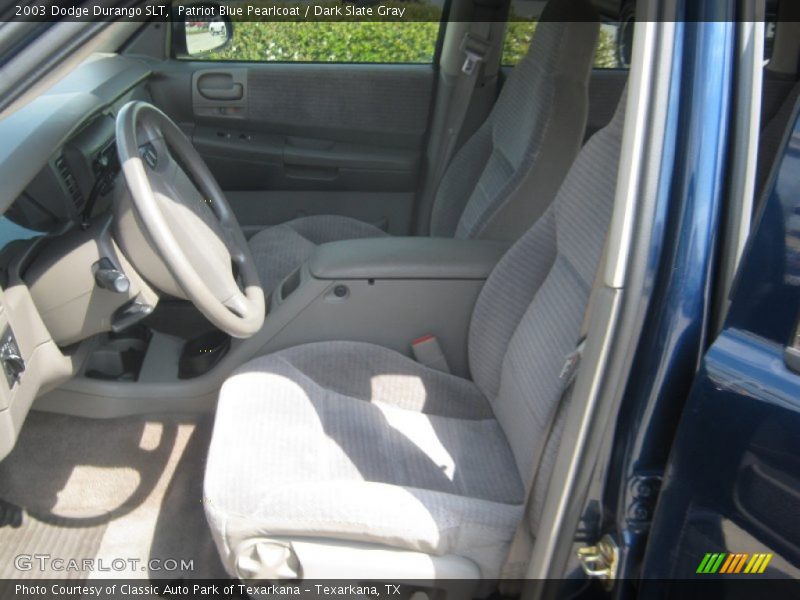Patriot Blue Pearlcoat / Dark Slate Gray 2003 Dodge Durango SLT