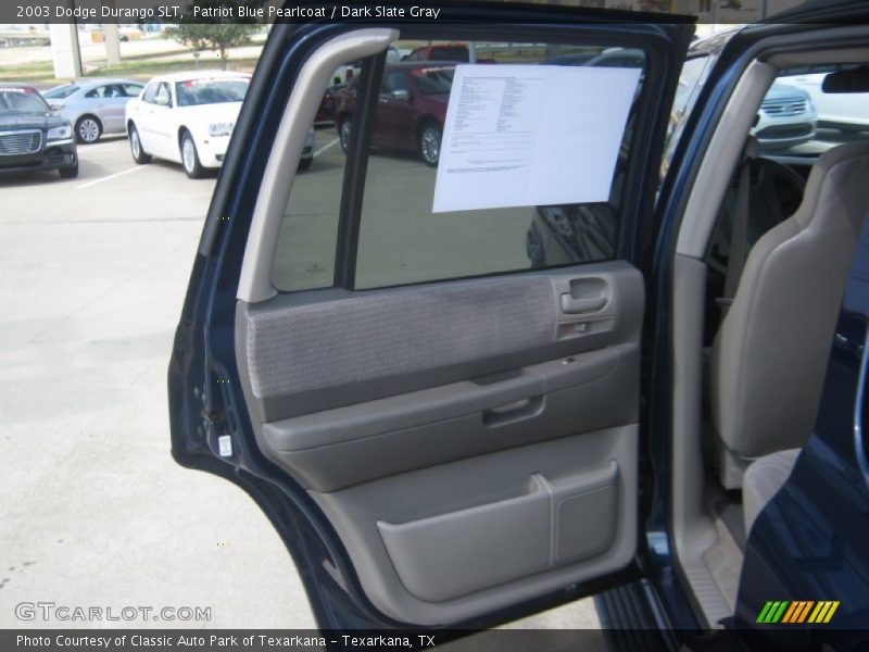 Patriot Blue Pearlcoat / Dark Slate Gray 2003 Dodge Durango SLT