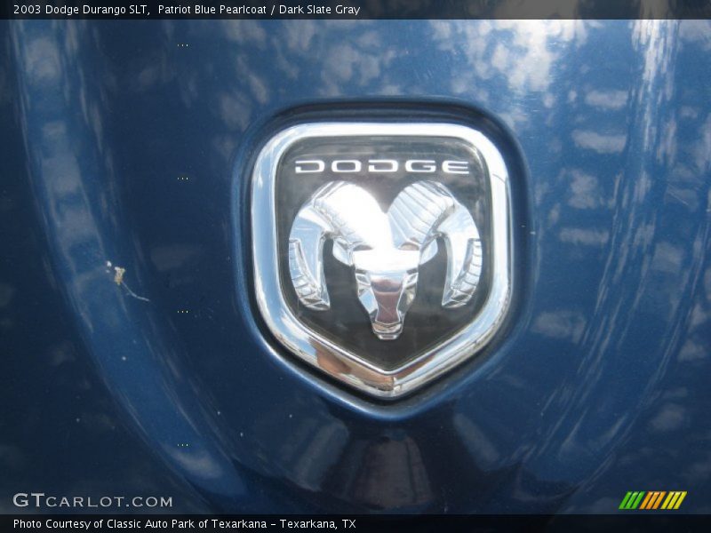 Patriot Blue Pearlcoat / Dark Slate Gray 2003 Dodge Durango SLT