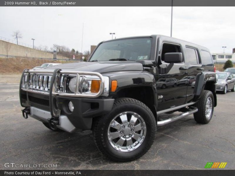 Black / Ebony/Pewter 2009 Hummer H3