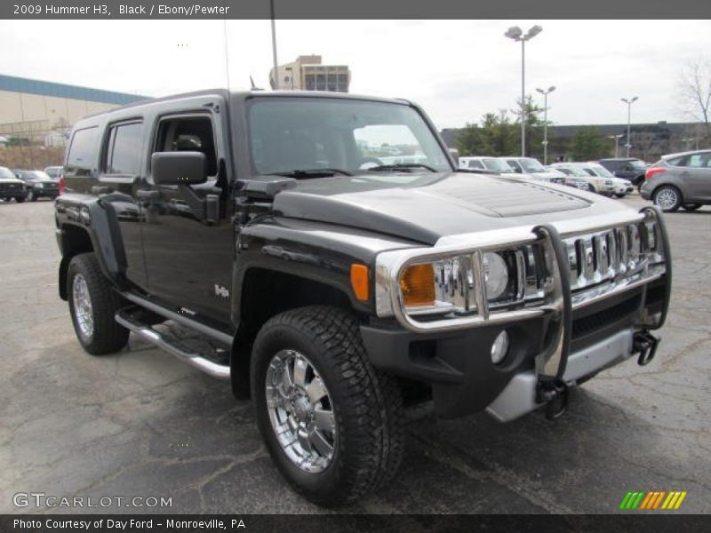 Black / Ebony/Pewter 2009 Hummer H3