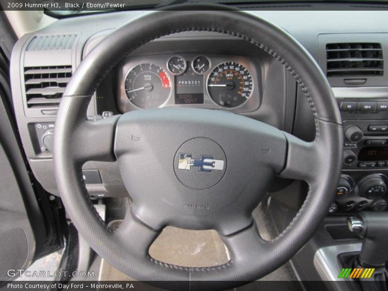 Black / Ebony/Pewter 2009 Hummer H3