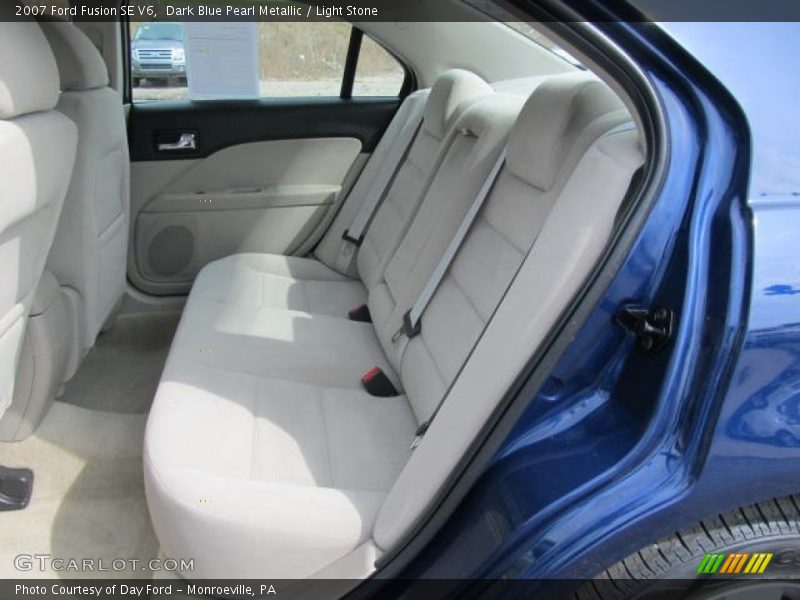 Rear Seat of 2007 Fusion SE V6