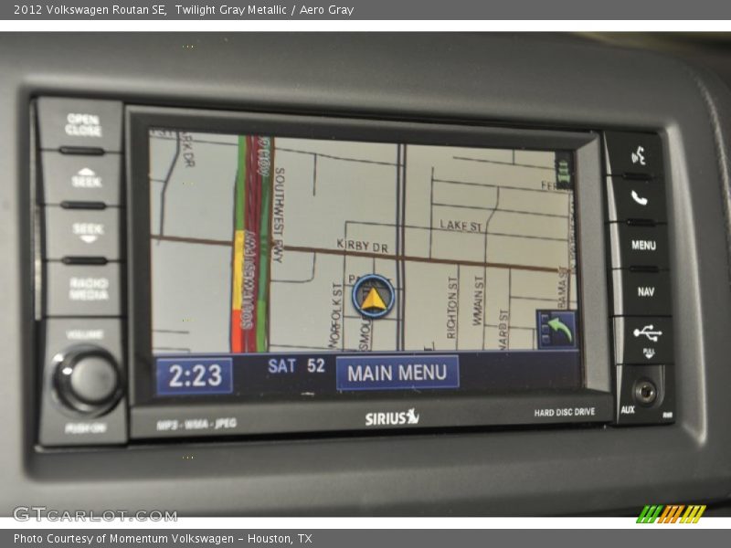 Twilight Gray Metallic / Aero Gray 2012 Volkswagen Routan SE