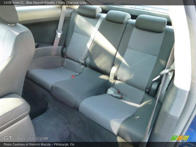 Blue Ribbon Metallic / Dark Charcoal Gray 2008 Scion tC