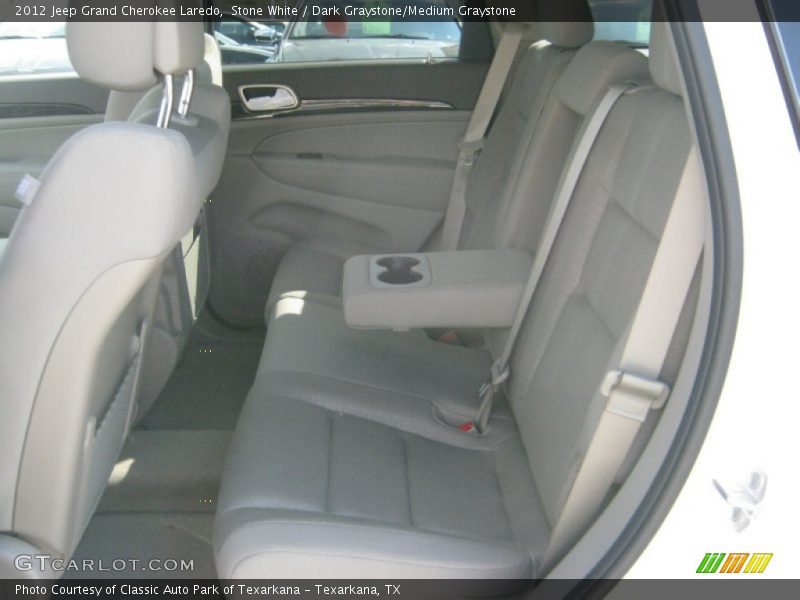 Stone White / Dark Graystone/Medium Graystone 2012 Jeep Grand Cherokee Laredo
