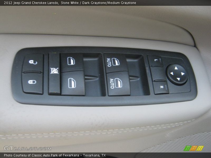Stone White / Dark Graystone/Medium Graystone 2012 Jeep Grand Cherokee Laredo