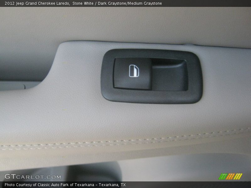 Stone White / Dark Graystone/Medium Graystone 2012 Jeep Grand Cherokee Laredo