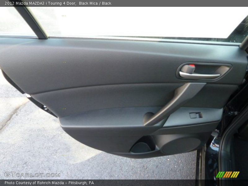 Black Mica / Black 2012 Mazda MAZDA3 i Touring 4 Door