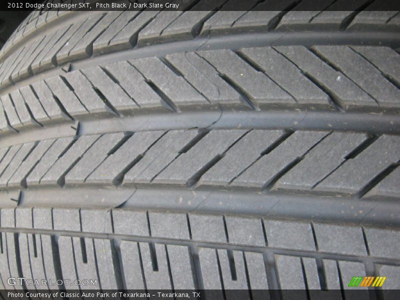 Pitch Black / Dark Slate Gray 2012 Dodge Challenger SXT